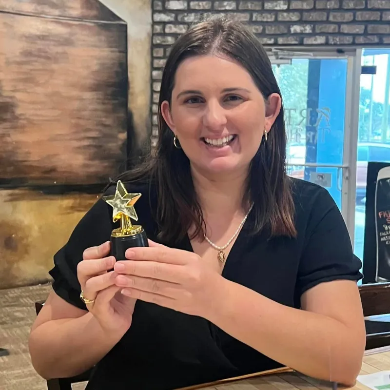 Suncoast NPI member awarded best commercial at a professional networking event designed for business growth.