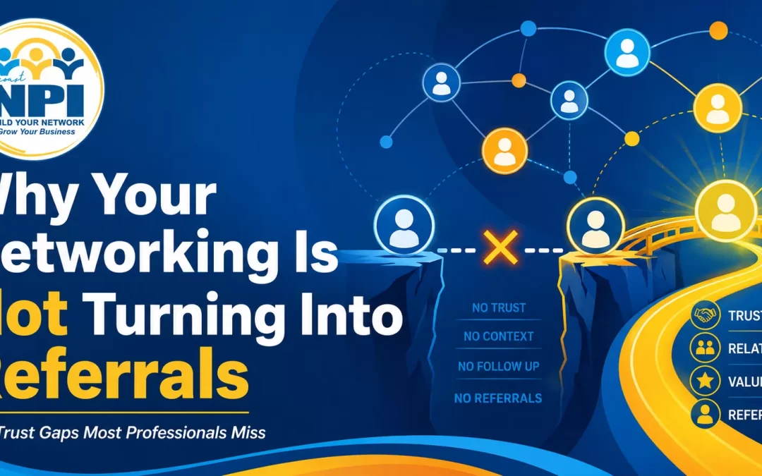 Why Your Networking Is Not Turning Into Referrals