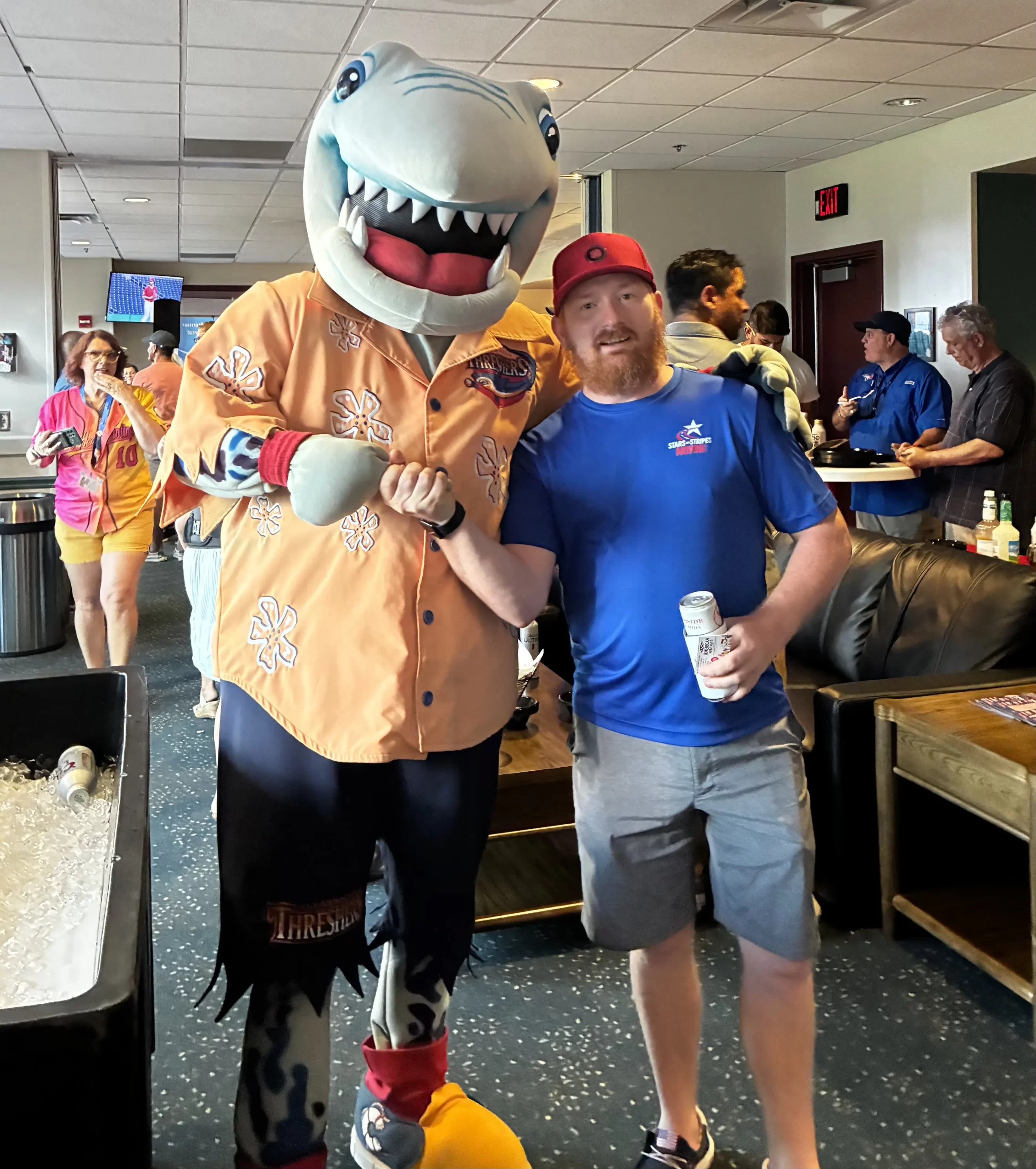 Suncoast NPI chapter members at Suncoast NPI After Dark ath the Ball Park